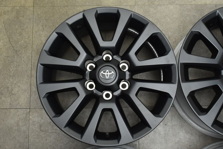 新車外し 美品】トヨタ 150 ランドクルーザープラド マットブラックED