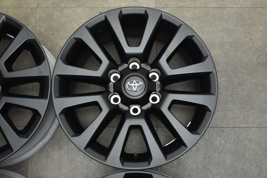 新車外し 美品】トヨタ 150 ランドクルーザープラド マットブラックED