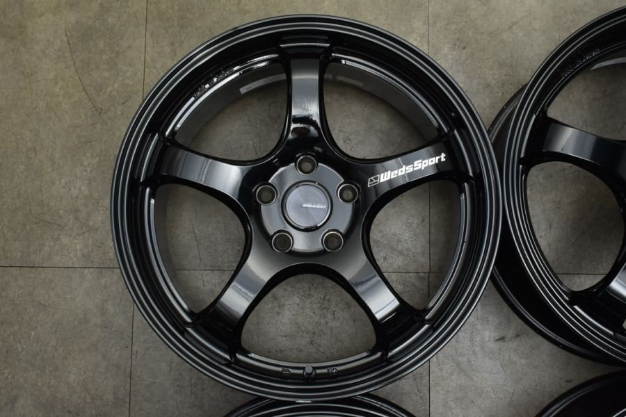 人気ホイール】WedsSport RN-05M 18in 8J+45 PCD114.3 4本 GR