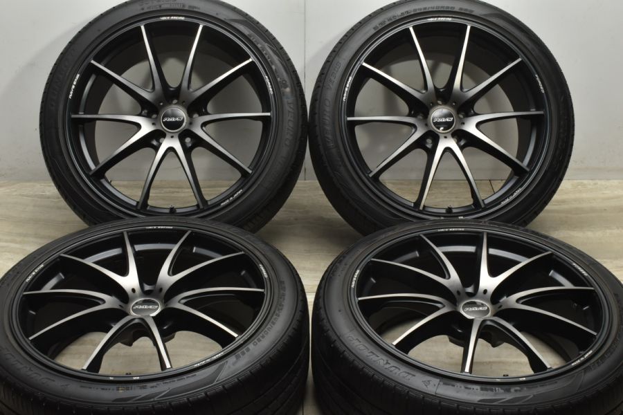 【希少 鍛造品】RAYS VOLK RACING G25 Edge 20in 9J+40 PCD114.3 ダンロップ ビューロ VE303  245/40R20 アルファード ヴェルファイア