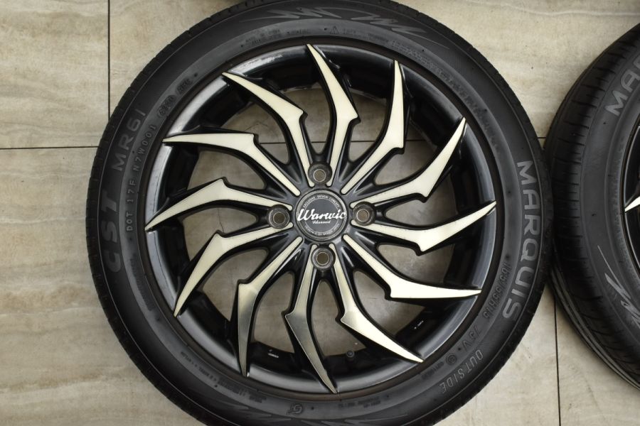 軽自動車サイズ】Warwic ワーウィック ハーベル 15in 4.5J +43 PCD100