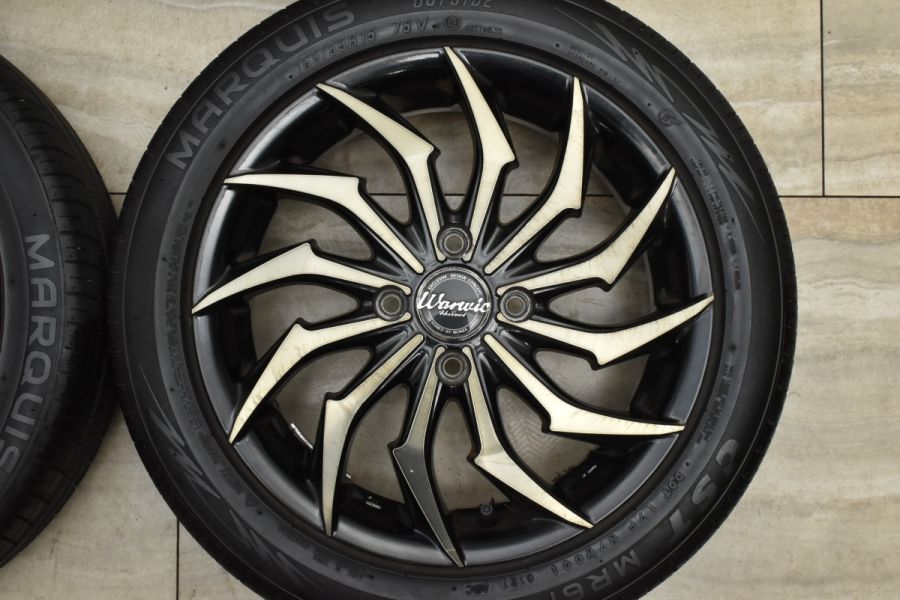 MONZA JAPAN ワーウィック ハーベル 4本セット ホイール オーリス ZRE186H/NRE186H WH-11 モンツァ ジャパン Warwic HARVEL アルミホイール 4枚 1台分