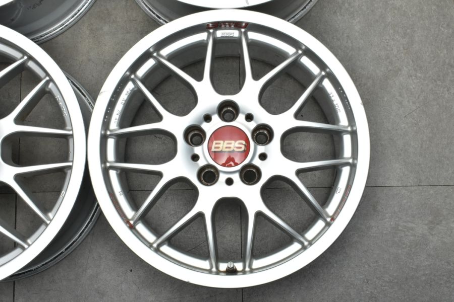 【希少】BBS RX204 17in 8J +38 PCD120 4本セット BMW F20 1シリーズ F30 E90 3シリーズ E84 X1  E83 X3 メッシュ系