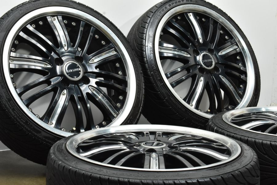 軽自動車インチアップ用】CLUB LINEA 16in 5.5J +45 PCD100