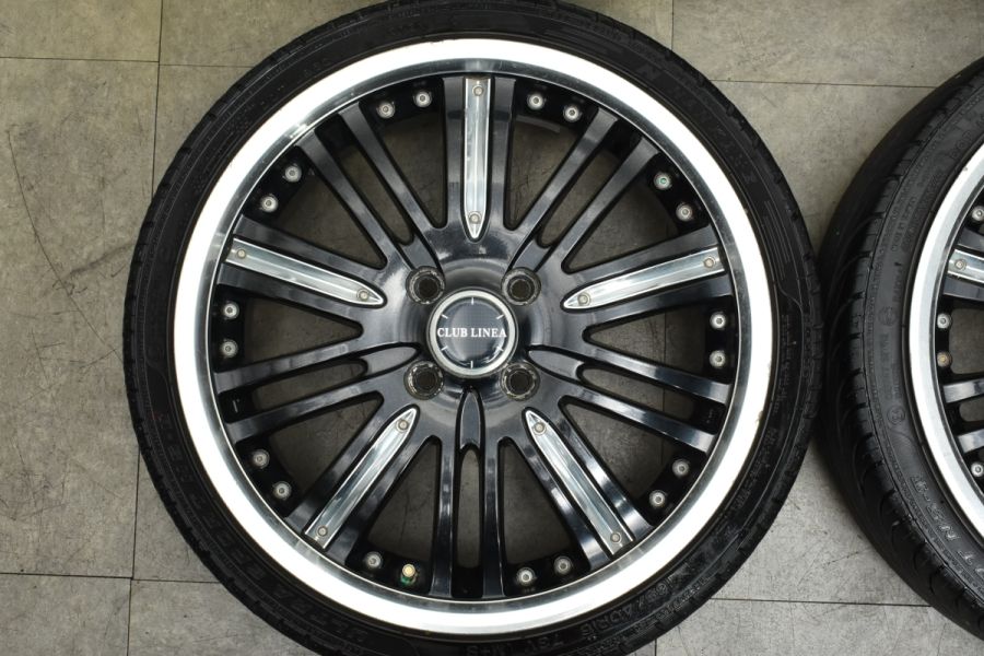 軽自動車インチアップ用】CLUB LINEA 16in 5.5J +45 PCD100 ナンカン NS-2 165/40R16 ワゴンR アルト  MRワゴン ミラ ムーヴ 中古 タイヤホイールセット | パーツ販売ナンバーワン