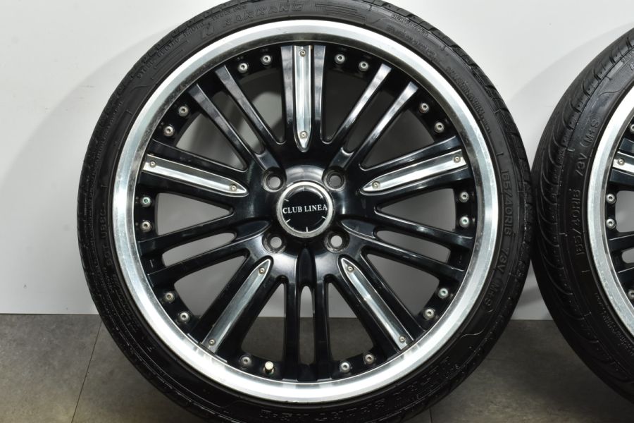 軽自動車インチアップ用】CLUB LINEA 16in 5.5J +45 PCD100