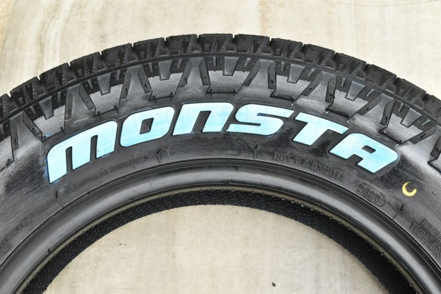 【2023年製 超バリ溝ホワイトレター】モンスタ MONSTA TERRAIN GRIPPER テレーン グリッパー 175/80R16 4本  JB64 JB23 JA11 JA12 ジムニー