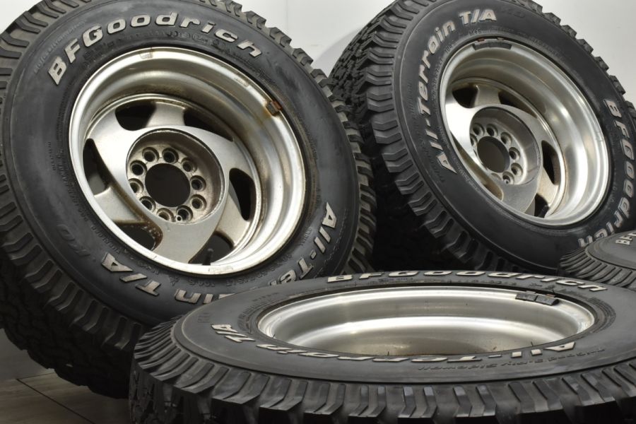 深リム】リフトアップに 社外 15in 8J -14 PCD114.3/120 BFグッド