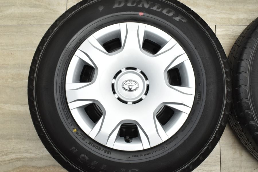 2022年製 新車外し品】ダンロップ SP175N 195/80R15 LT 4本