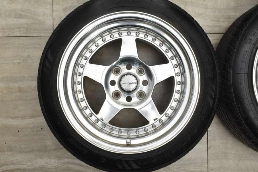 3ピース 深リム】WORK マイスター CR01 16in 8.5J +13 9J +20
