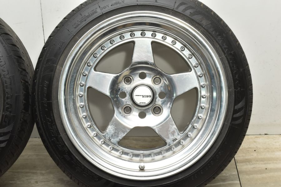 美品 cr01 work 16インチ アルミホイール 深リム PCD100 4H 美品 cr01 work 16インチ アルミホイール 深リム PCD100 4H