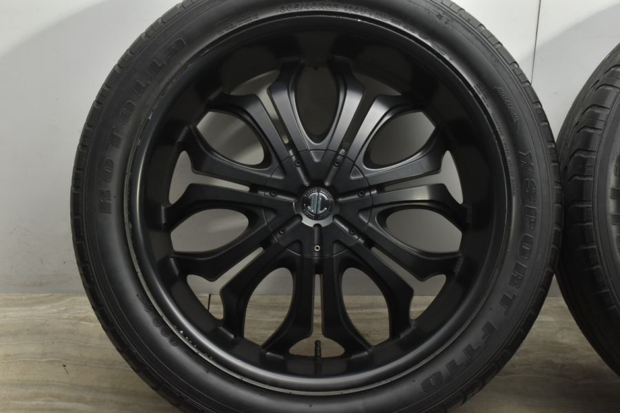 大口径 深リム】2CRAVE ALLOYS 22in 9.5J +35 PCD135/139.7 6穴