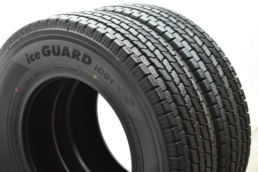 バリ溝 スタッドレス】ヨコハマ アイスガード iG91 195/80R15 107/105L LT 2本セット ライトトラック ハイエース レジアス  キャラバン 中古 スタッドレスタイヤのみ | パーツ販売ナンバーワン