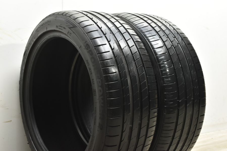 程度良好品】TRISTAR SPRTPOWER2 225/45R18 2本セット クラウン マークX オデッセイ スカイライン アテンザ RX-8  レヴォーグ 中古 タイヤのみ | パーツ販売ナンバーワン