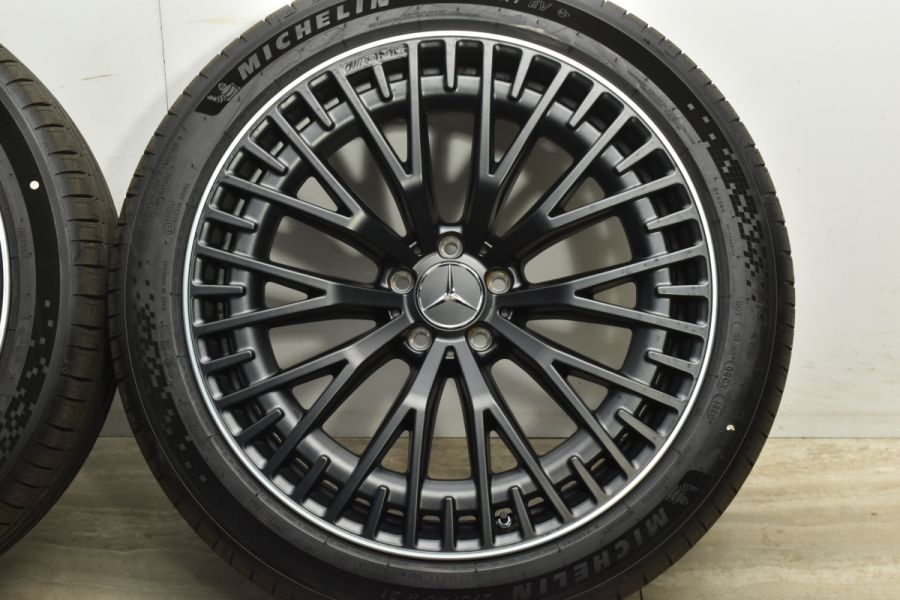 新車外し 美品】メルセデス AMG EQS 純正 21in 10J +47 PCD112 ミシュラン パイロットスポーツ EV 275/40R21 品番:A2974012900  中古 タイヤホイールセット | パーツ販売ナンバーワン