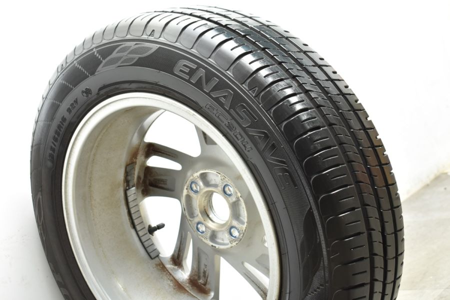 スペア用に バリ溝】ダイハツ ロッキー 純正 16in 6J +40 PCD100 ダンロップ エナセーブ EC204 195/65R16 1本販売  トヨタ ライズ 中古 タイヤホイールセット | パーツ販売ナンバーワン