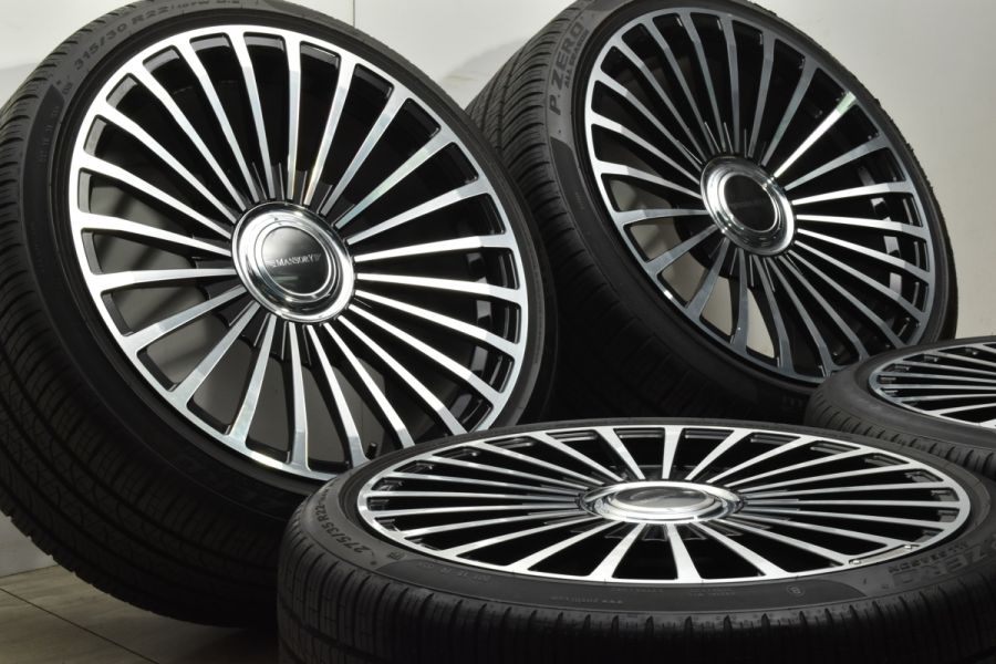 希少 鍛造 美品】MANSORY FS.23 FORGED 22in 10J +65 12J +55 PCD130 ピレリ P ZERO  275/35R22 315/30R22 ベントレー コンチネンタルGT 中古 タイヤホイールセット | パーツ販売ナンバーワン