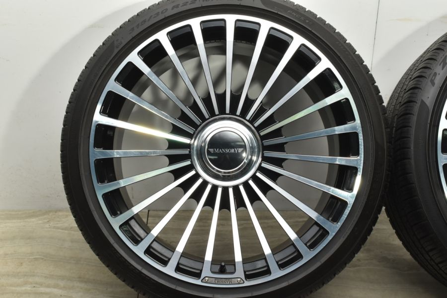 希少 鍛造 美品】MANSORY FS.23 FORGED 22in 10J +65 12J +55