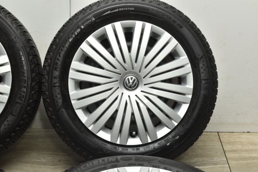 正規品】VW 6R ポロ 純正 スチール 15in 6J +38 PCD100 品番