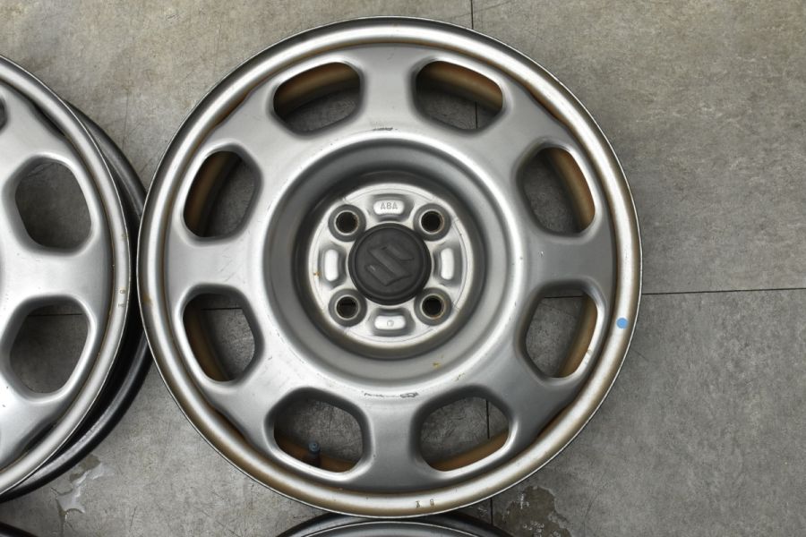 スズキ ハスラー 純正 スチール 15in 4.5J +45 PCD100 4本セット Kei