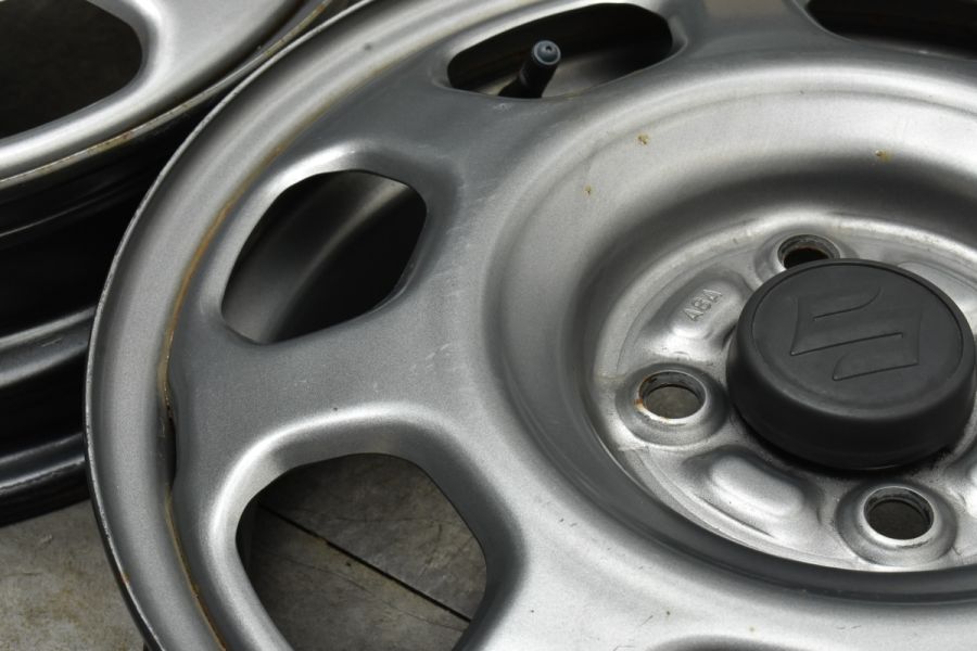 スズキ ハスラー 純正 スチール 15in 4.5J +45 PCD100 4本セット Kei