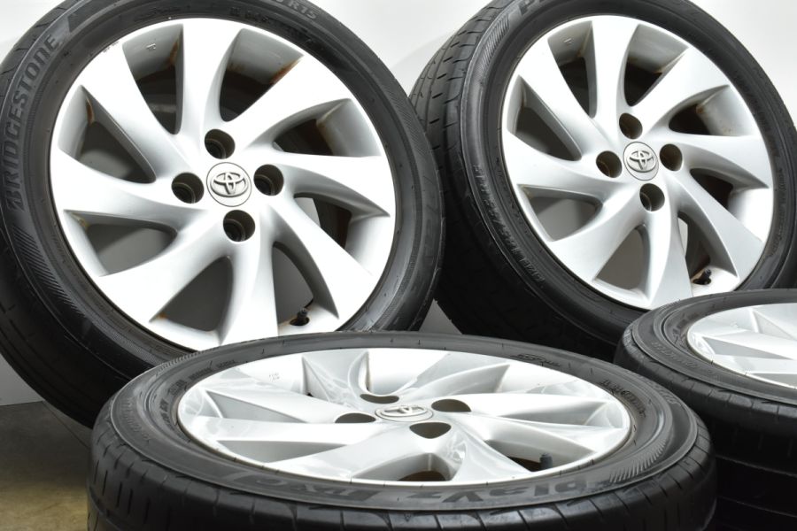 トヨタ bb 純正アルミホイール&ピレリ185/65R15 バリ山 4本 引取り希望
