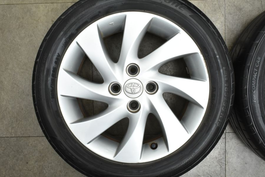 15インチトヨタ純正アルミホイル4本セット185/55R15、溝7ミリ以上2019