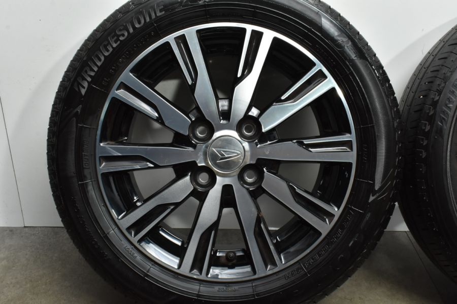 【良好品】ダイハツ タントカスタム 純正 14in 4.5J +45 PCD100 ブリヂストン エコピア EP150 155/65R14 ミラ  ムーヴ ウェイク