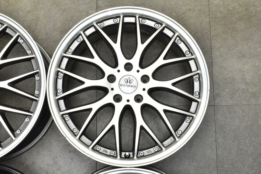 メッシュ系】ロクサーニ マルチフォルケッタ 19in 7.5J +48 PCD114.3 4