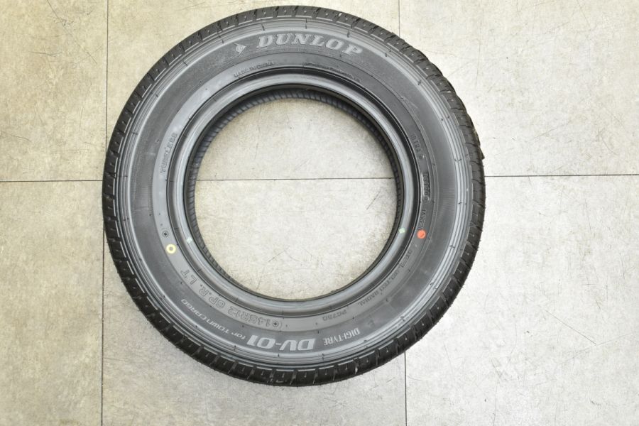 未使用品】ダンロップ DV-01 145R12 6PR LT 4本セット ピクシス