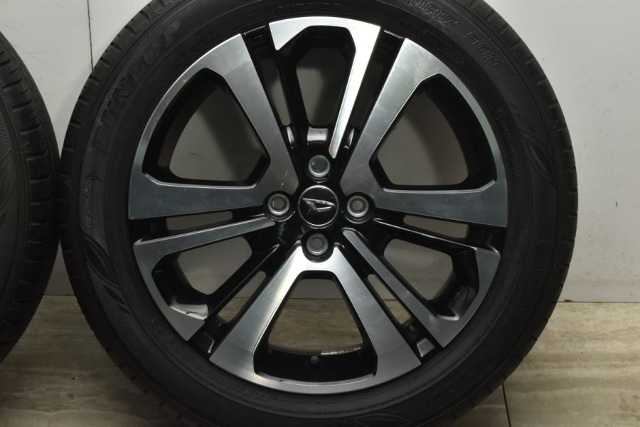 程度良好】ダイハツ ロッキー 純正 17in 6J +40 PCD100 ダンロップ