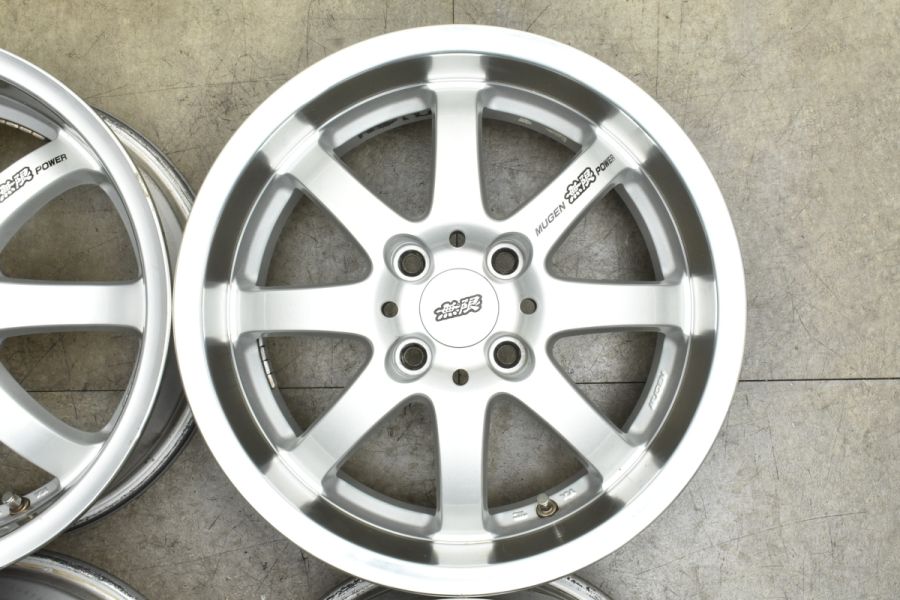 希少品】MUGEN NR 15in 6.5J +45 PCD100 4本セット フィット シビック インテグラ 交換用 カスタム用 スタッドレス用に  無限 中古 ホイールのみ | パーツ販売ナンバーワン