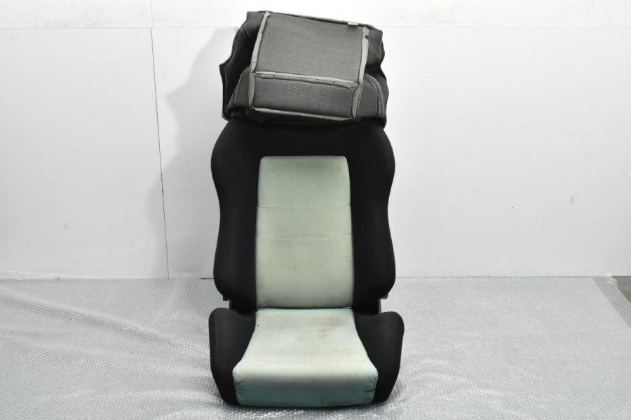 セミバケ】RECARO SR レカロシート 1脚 セミバケットシート 合皮カバー レザーカバーシート付 KBA 90349 座面・背面部分交換済み  中古 パーツ | パーツ販売ナンバーワン