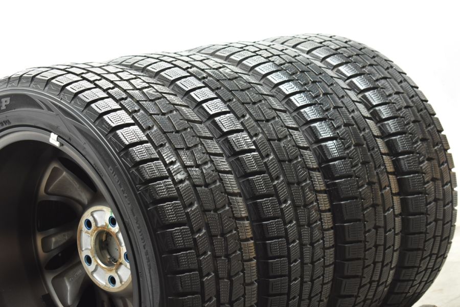 美品】ホンダ ステップワゴン 純正 17in 6J +50 PCD114.3 ダンロップ ウィンターマックス WM01 205/55R17 オデッセイ  インサイト 流用 中古 スタッドレスタイヤホイールセット | パーツ販売ナンバーワン