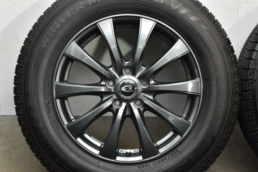 バリ溝】スタッドレス＆アルミホイール16インチ4本セット 225/65R16