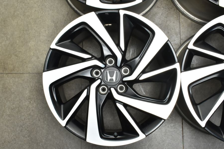 程度良好品】ホンダ ヴェゼル RS 純正 18in 7.5J +55 PCD114.3 4 程度良好品】ホンダ ヴェゼル RS 純正 18in 7.5J +55 PCD114.3 4