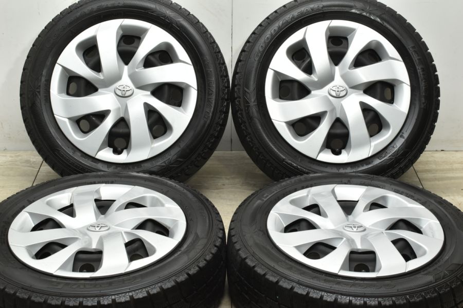 良好品】トヨタ シエンタ 純正 15in 5.5J +39 PCD100 グッドイヤー アイスナビ6 185/60R15 交換用 スタッドレス  ノーマル戻し 中古 スタッドレスタイヤホイールセット | パーツ販売ナンバーワン