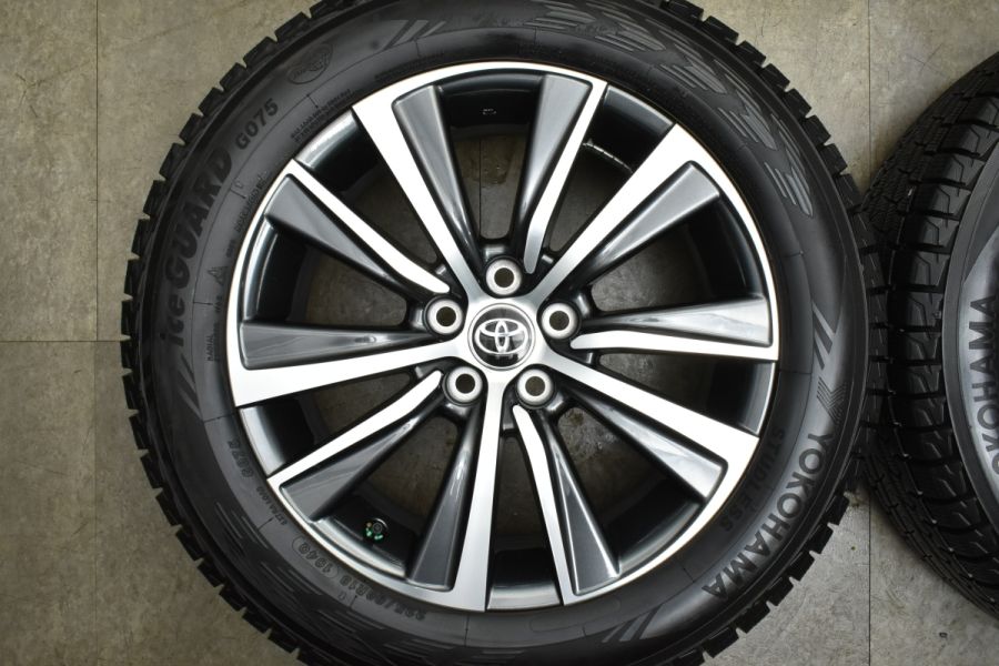 バリ溝 美品】トヨタ 80 ハリアー G 純正 18in 7J +35 PCD114.3