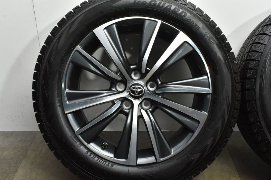 バリ溝 美品】トヨタ 80 ハリアー G 純正 18in 7J +35 PCD114.3 