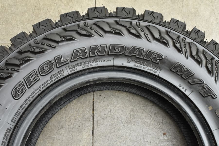 2023年製 バリ溝】ヨコハマ ジオランダー M/T G003 LT215/75R15 2023年製 バリ溝】ヨコハマ ジオランダー M/T G003 LT215/75R15