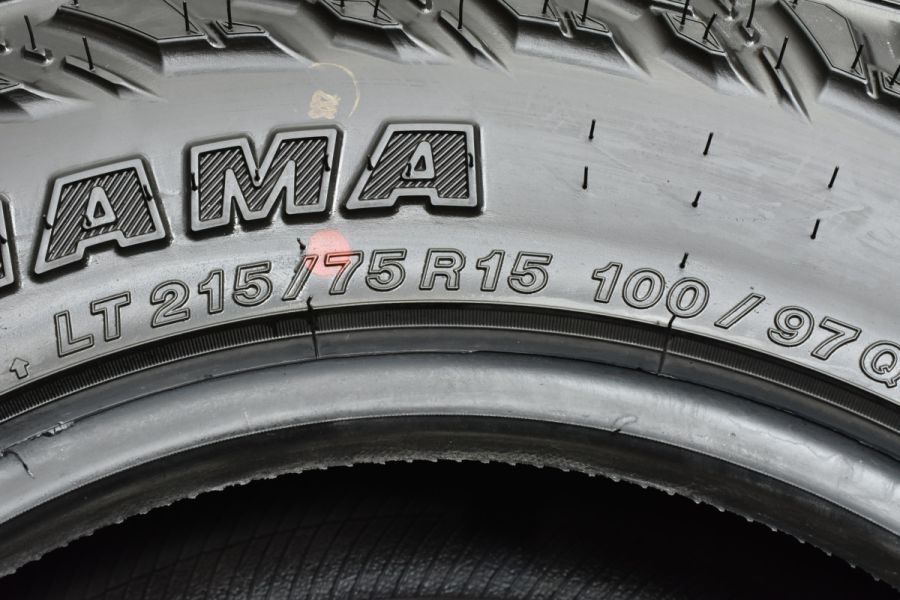 2023年製 バリ溝】ヨコハマ ジオランダー M/T G003 LT215/75R15