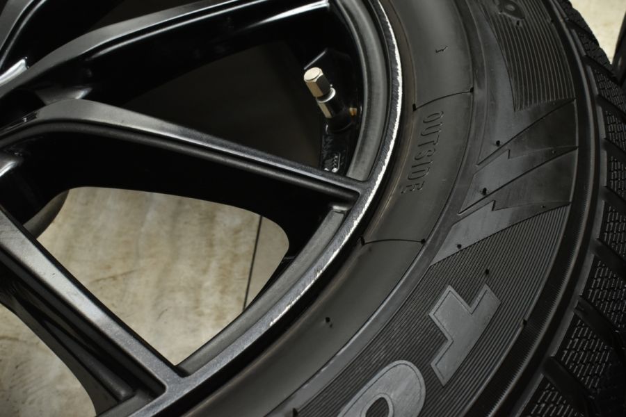 バリ溝】G-SPEED 18in 7.5J +38 PCD114.3 トーヨー ウィンター
