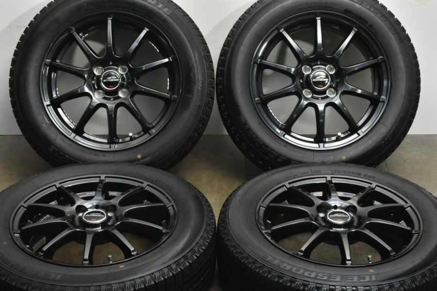 美品】シュナイダー 15in 5.5J +45 PCD100 アイスエスポルテ 175