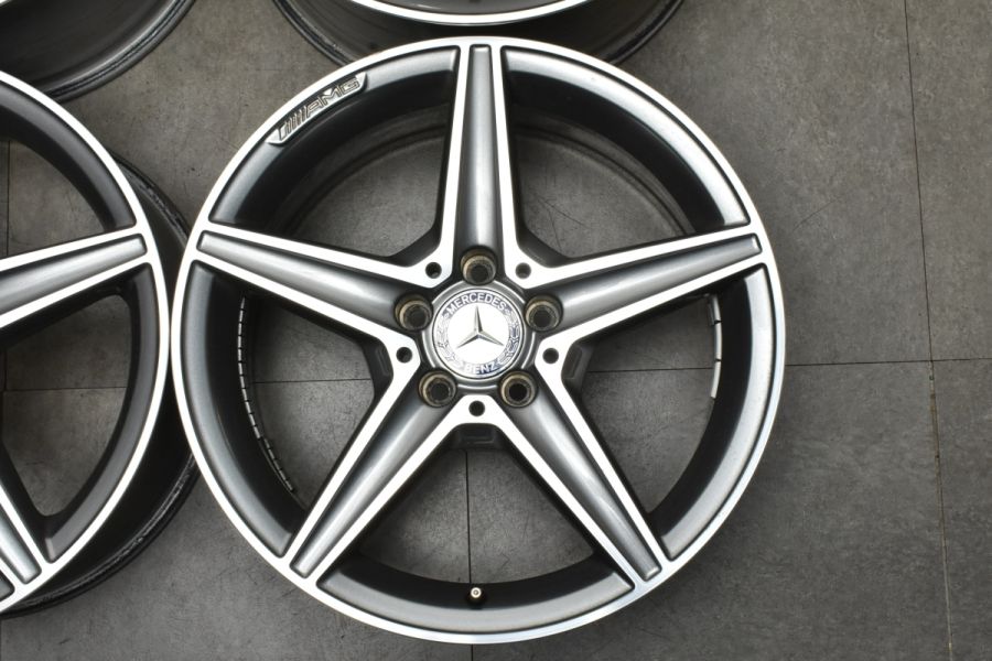 正規品】メルセデスベンツ W205 Cクラス AMGライン 純正 18in 7.5J +44