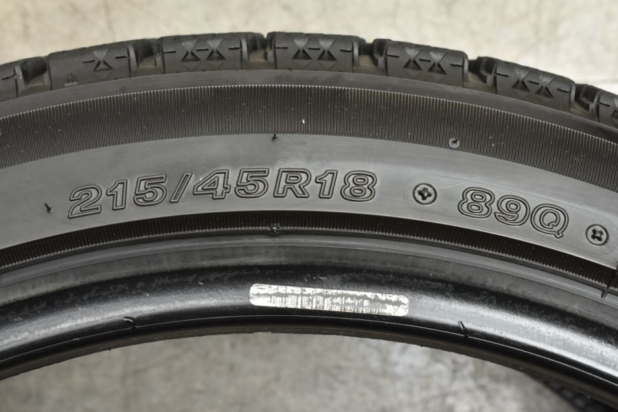バリ溝】ブリヂストン ブリザック VRX2 215/45R18 4本セット
