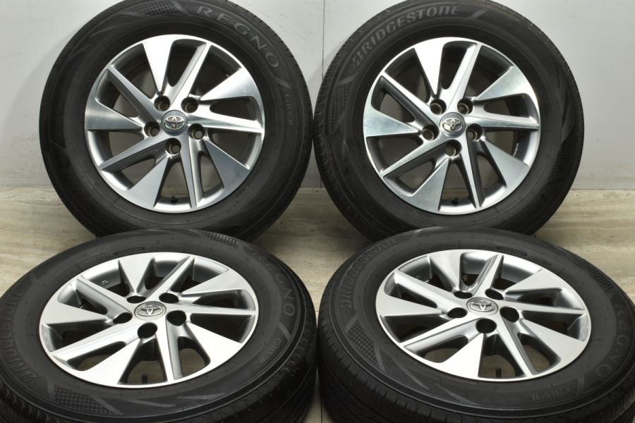 30系アルファード 中古純正ホイール 新品タイヤ 215/65/r16 光れ