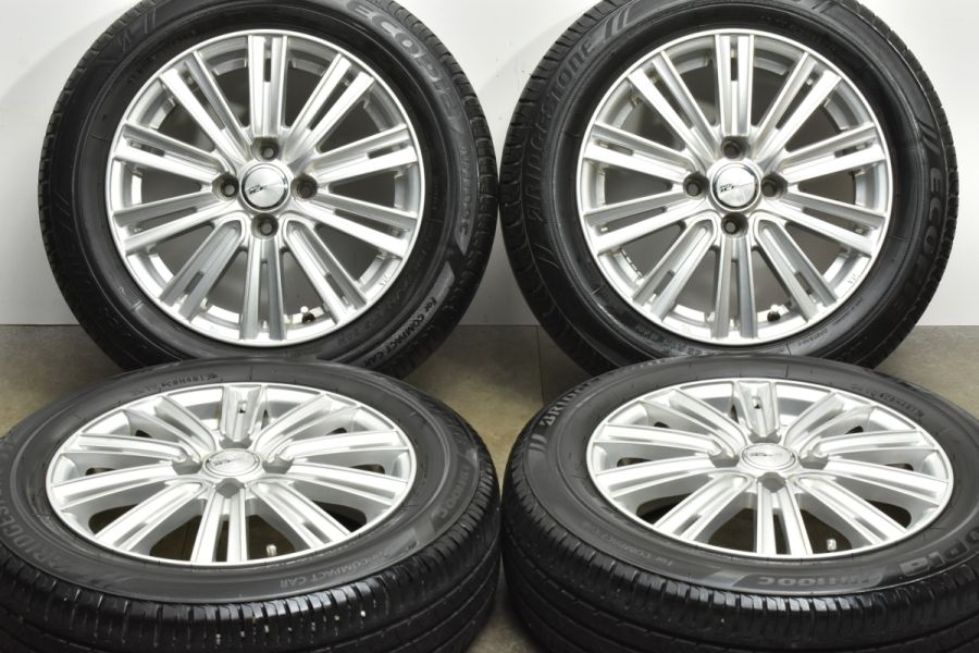 良好品】JOKER 15in 5.5J +42 PCD100 ブリヂストン エコピアNH100C 175/65R15 アクア カローラフィールダー  ヴィッツ フィット スイフト 中古 タイヤホイールセット | パーツ販売ナンバーワン