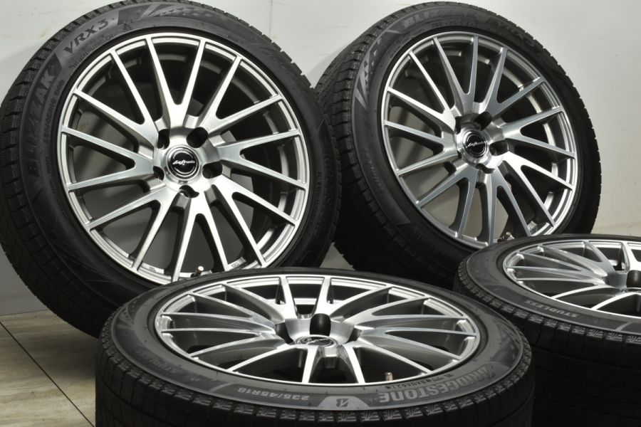 バリ溝】レフィナーダ 18in 8J +44 PCD114.3 ブリヂストン ブリザック VRX3 235/45R18 レクサス GS ES RC  カムリ マークX 中古 スタッドレスタイヤホイールセット | パーツ販売ナンバーワン