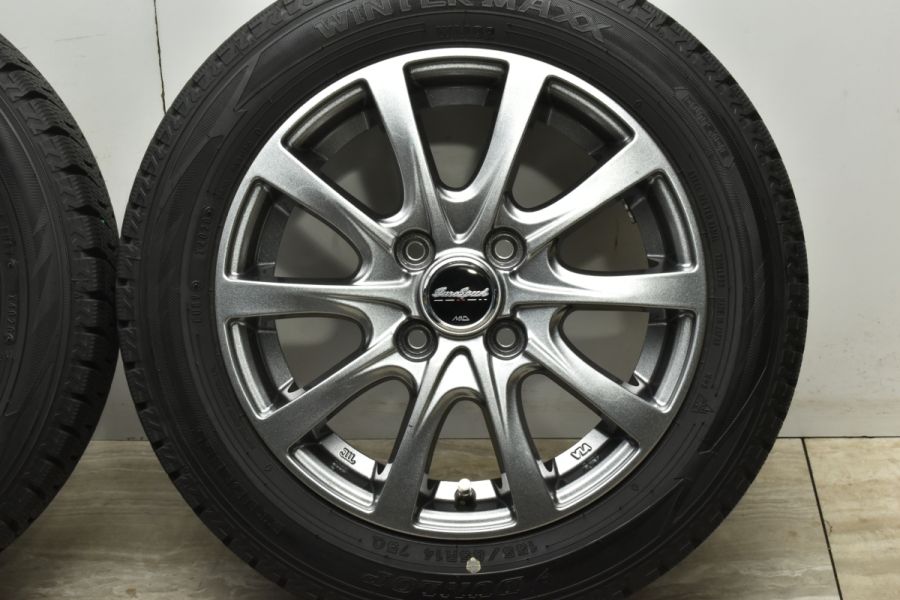 ホンダ n-one 純正op 14インチアルミホイール ダンロップ 155/65R14 冬