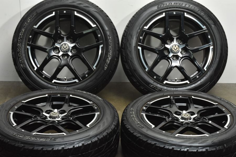 良好品】マッドヴァンス04 17in 7J +45 PCD114.3 ダンロップ グラントレック AT3 215/60R17 C-HR カローラクロス  エクストレイル 中古 タイヤホイールセット | パーツ販売ナンバーワン